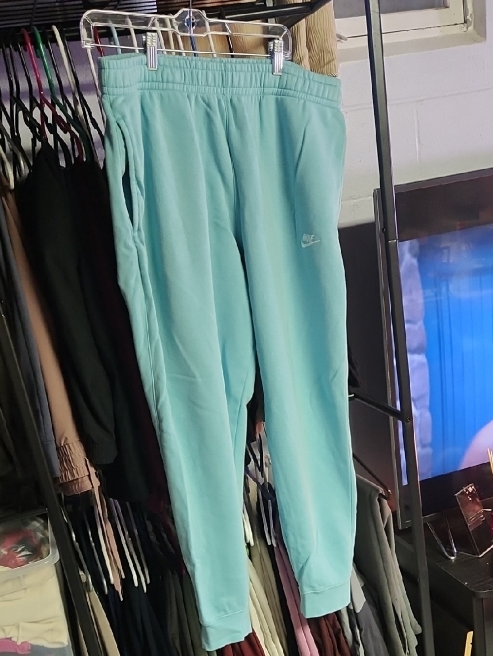 Nike Men Aqua Blue Green  Joggers
